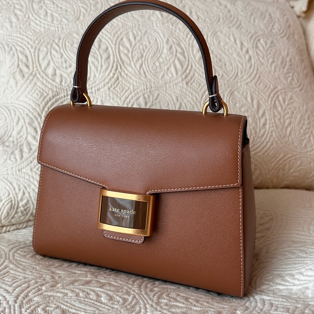 Kate Spade Katy Small Top Handle Bag - Allspice Cake leather - Picture 4 of 11